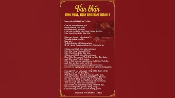 Văn khấn cúng Phật và Thần Linh ngày rằm tháng 7 âm lịch #phongthuy #tuvi #shorts #short