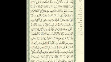 الورد اليومى.. سورة النساء من الاية 38 الى الاية 44 بصوت القارئ الشيخ ماهر المعيقلى