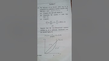 Question Paper of Computer Oriented Statistical Method (crsu)