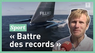 François Gabart baptise son nouveau trimaran Ultim SVR-Lazartigue