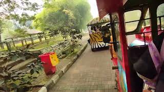 Naik odong odong di kebun marga satwa ragunan #ragunan