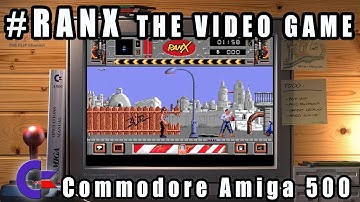 Ranx: The Video Game - Commodore Amiga 500 Gameplay Demo