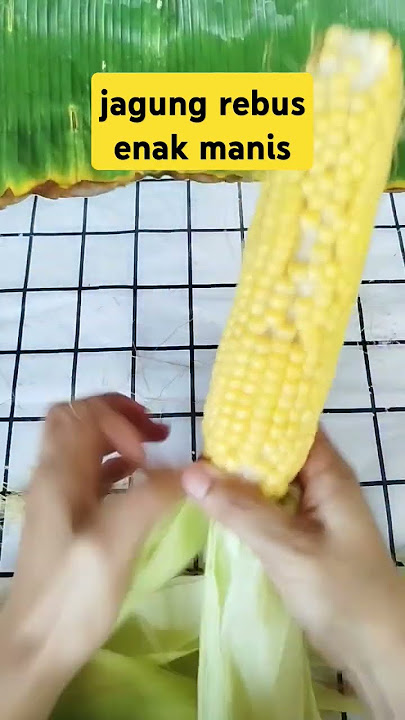 Siapa yang Suka Makan Jagung Manis Rebus?