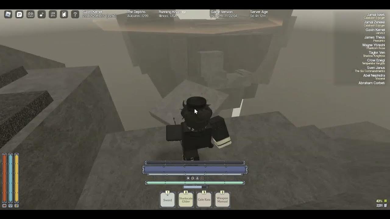 How to wipe a power 60 bell slot Deepwoken YouTube