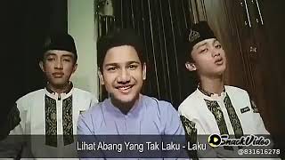 #Oiade   Sholawat maula ya soliwasa versi Oiade || Suaranya bikin baper 😊😁