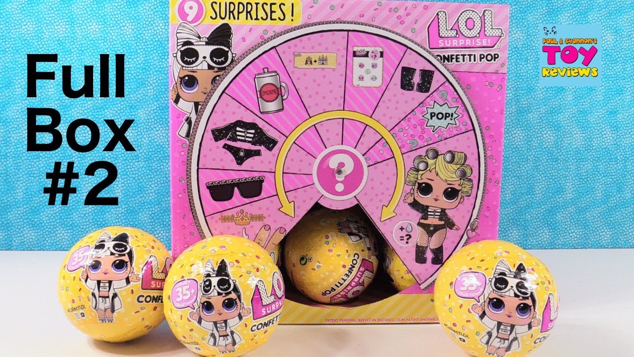 LOL Surprise Full Box #2 Series 3 Toy Doll Review Unboxing