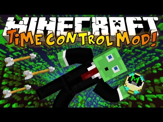 Minecraft Mods, TIME CONTROL MOD (SPEED UP & SLOW DOWN TIME)