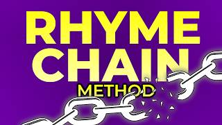 How to NEVER RUN OUT OF RHYMES in Freestyle Rap