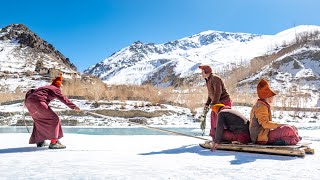 Experiencing Winter Life at the Phukthar Monastery