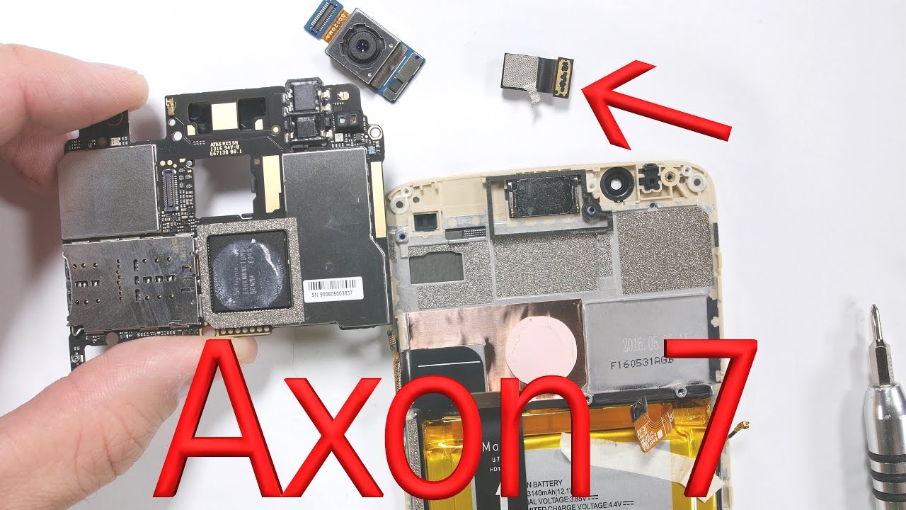 Zte axon 7 teardown