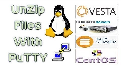 Unzip Files on Dedicated Servers   Linux   Vesta CP   On FileZilla with PuTTY