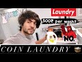 COIN LAUNDRY || Washing Clothes In Canada || Laundry Tips and Hacks || International Student || 2021