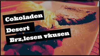 Cokoladen desert-Kladdkakka