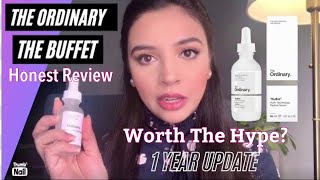 The Ordinary Buffet Serum Review - 1 YEAR UPDATE