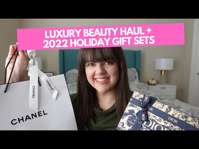 Beautiful Chanel Holiday Packaging 2022: Beauty and Fragrance Purchases &  Unboxing (ASMR) 