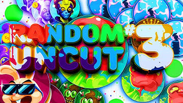 AGAR.IO MOBILE UNCUT #3 // RANDOM LOBBY TAKEOVERS & FAILS WITH FRIENDS