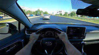 2021 Toyota RAV4 (AXAA54) 2.5L (A25A-FKS) 4WD (199HP) POV TEST DRIVE