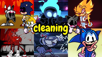 FNF | Chasing - But Everyone Sings It |Tiils VS Chasing| (Different Characters Sing It) VS Tails exe