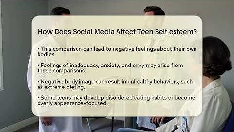 How Does Social Media Affect Teen Self-esteem? - Inside Body Image