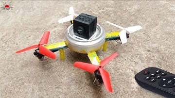 How to make Remote Control Drone with Camera | 100% working