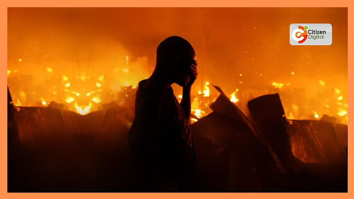 President Ruto visits victims of fire that killed eight In Kibra