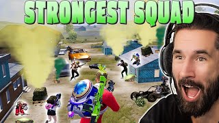 LIVE  THESAURUSPG  STRONGEST SQUAD CHASING ONLY WINS  PUBG MOBILE