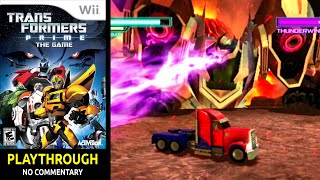 Transformers: Prime – The Game (Wii) - Playthrough - (1080p, original console) - No Commentary