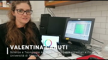 Valentina Canuti, University of Florence, explains the CIELab method for wine color measurements