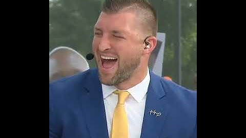 Tim Tebow and Marty Smith 😂😂| #shorts