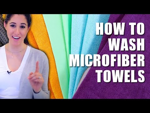 How to Wash Microfiber Towels!