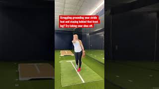 Simple fastpitch pitching drill