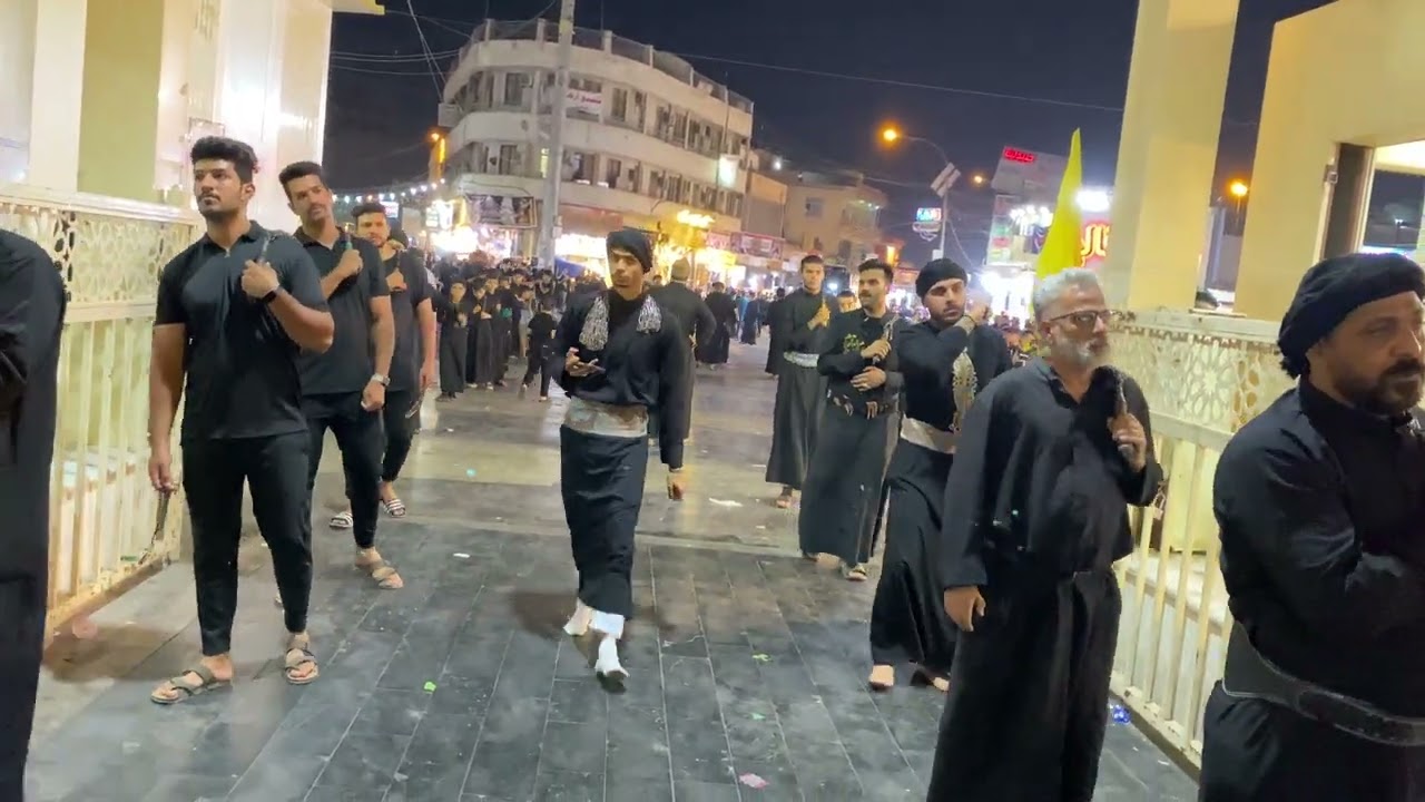 موكب عزاء اهل البيت الطوبجي يوم السابع من محرم الحرام الكاظمية المقدسة #محرم_الحرام_1445