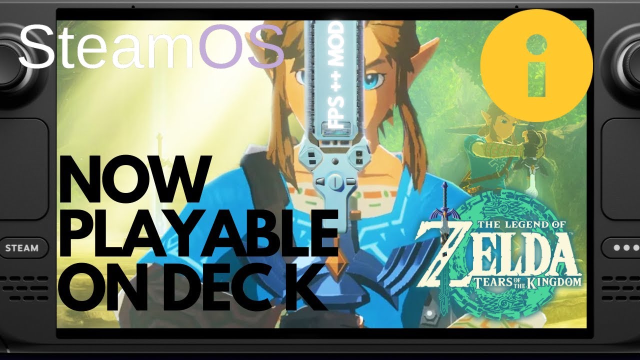 BOTW running flawlessly on Latest Yuzu (Early Access). Locked to 30fps.  Great news for TOTK! : r/SteamDeck