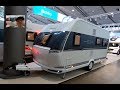 HOBBY DE LUXE EDITION 460 UF E CARAVAN MODEL 2020 TRAVEL TRAILER CAMPING WALKAROUND AND INTERIOR