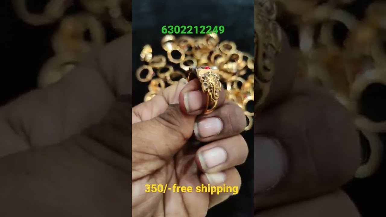 Buy Traditional Gold Design Original panchaloha ring price in india