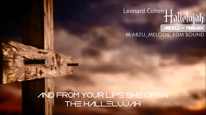 Hallelujah Remix version - Remix performance video thumbnail