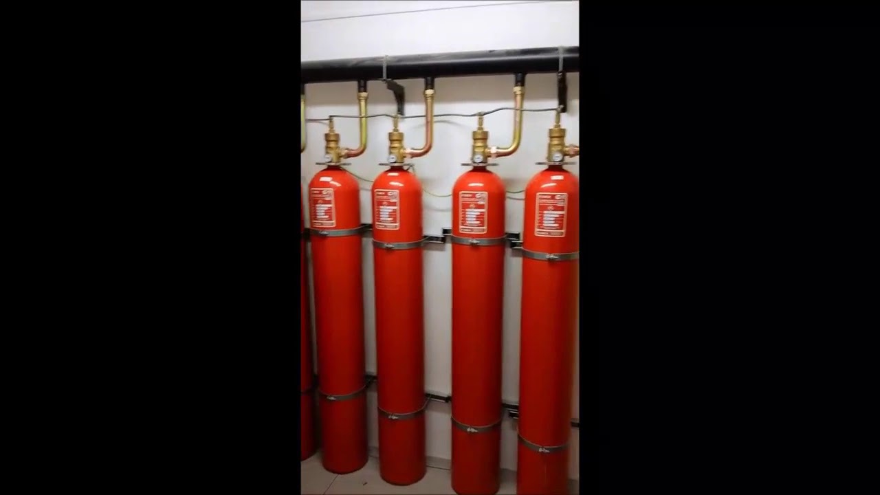 Автоматическое газовое пожаротушение