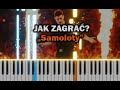 Dawid Podsiadło &amp; Kaśka Sochacka - Samoloty 🎹 Piano Tutorial | Nuty | 🔥 ŁATWE 🔥