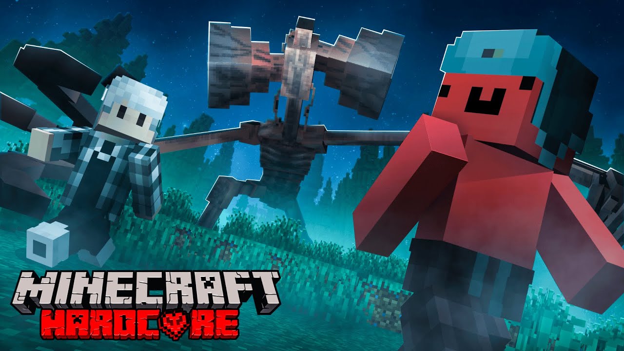 7 Hours of Duo Horror Minecraft to Fall Asleep To