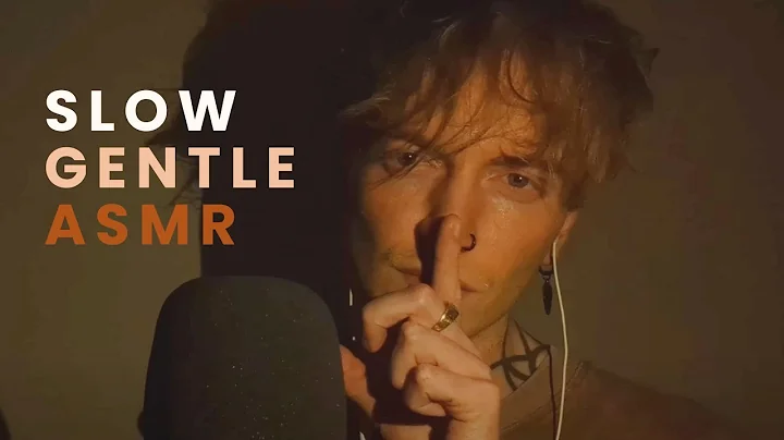 Slow and Gentle ASMR | Up close ear to ear whispers, Soft mouth sounds and face tracing