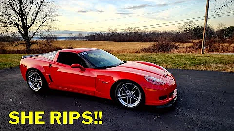 My CHEAP Corvette Z06 is BACK ON THE ROAD! Runs Amazing!
