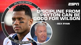 Discipline from Sean Payton can be good for Russell Wilson - Rex Ryan | NFL Countdown