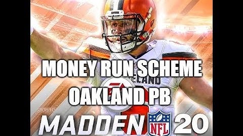 Madden 20 Glitches Cheats and Tips  - Multiple Run Scheme - Oakland PB