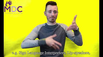 Booking an Interpreter - Manchester Deaf Centre