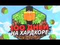 100 ДНЕЙ ВЫЖИВАЮ В МАЙНКРАФТ ХАРДКОР || [1 часть]