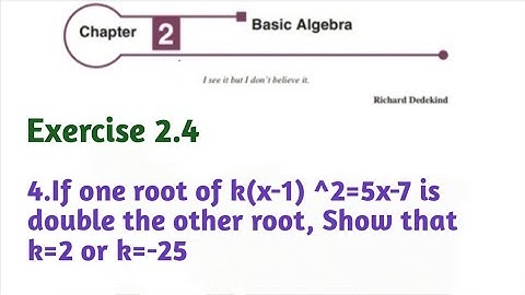 Class 11 Chapter 2 Basic Algebra Exercise 2.4 4 th sum