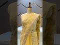 Get lost in the beauty of this stunning pure organza silk saree ❤️✌️