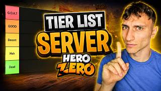 TIER LIST ΤΟΥΣ SERVER ΤΟΥ HERO ZERO !!! I #herozero