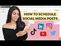 BEST Social Media Scheduler for Social Media Managers & Creators