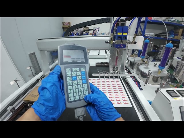 Isolated Point Programming & Glue Volume Adjustment
